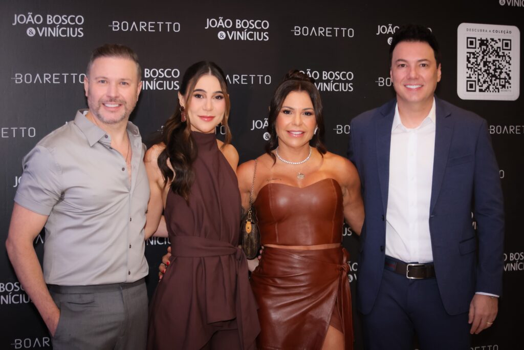 João Bosco & Vinicius participam de coquetel com a Boaretto | Créditos: Rafael Cautella