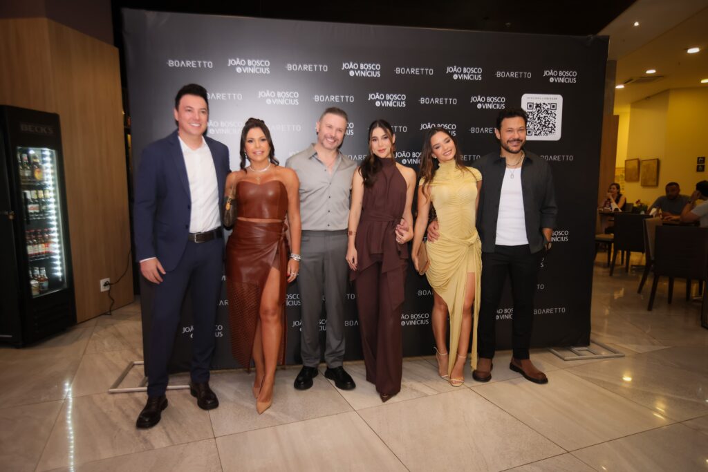 João Bosco & Vinicius participam de coquetel com a Boaretto | Créditos: Rafael Cautella