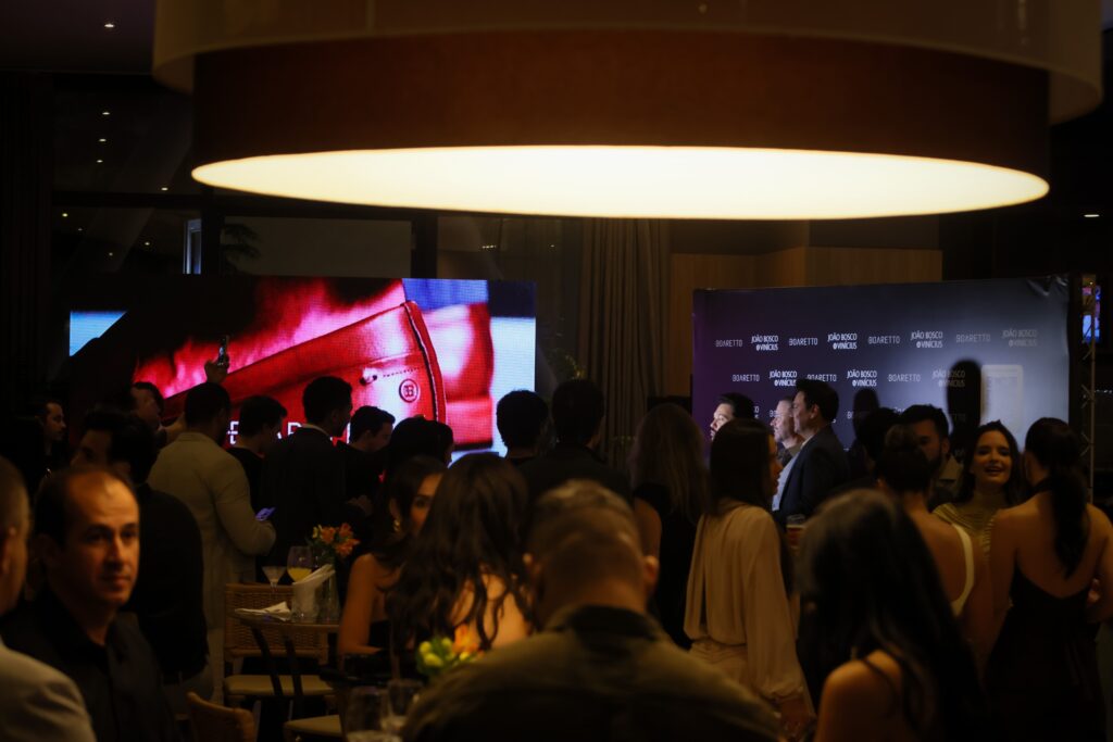 João Bosco & Vinicius participam de coquetel com a Boaretto | Créditos: Rafael Cautella