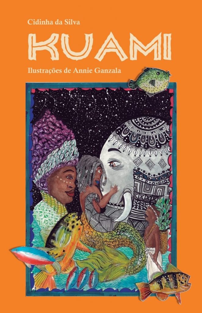 Obra literária Kuami, da escritora negra brasileira Cidinha da Silva. 