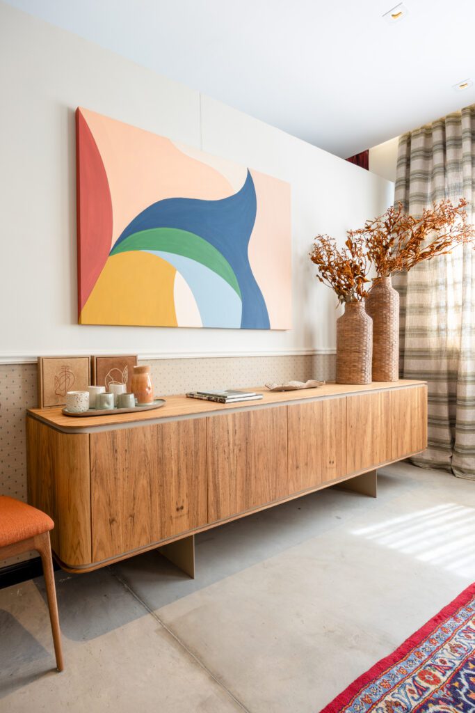 Sala da almoço do artista, mostra Une Robusti | Crédito: Divulgação