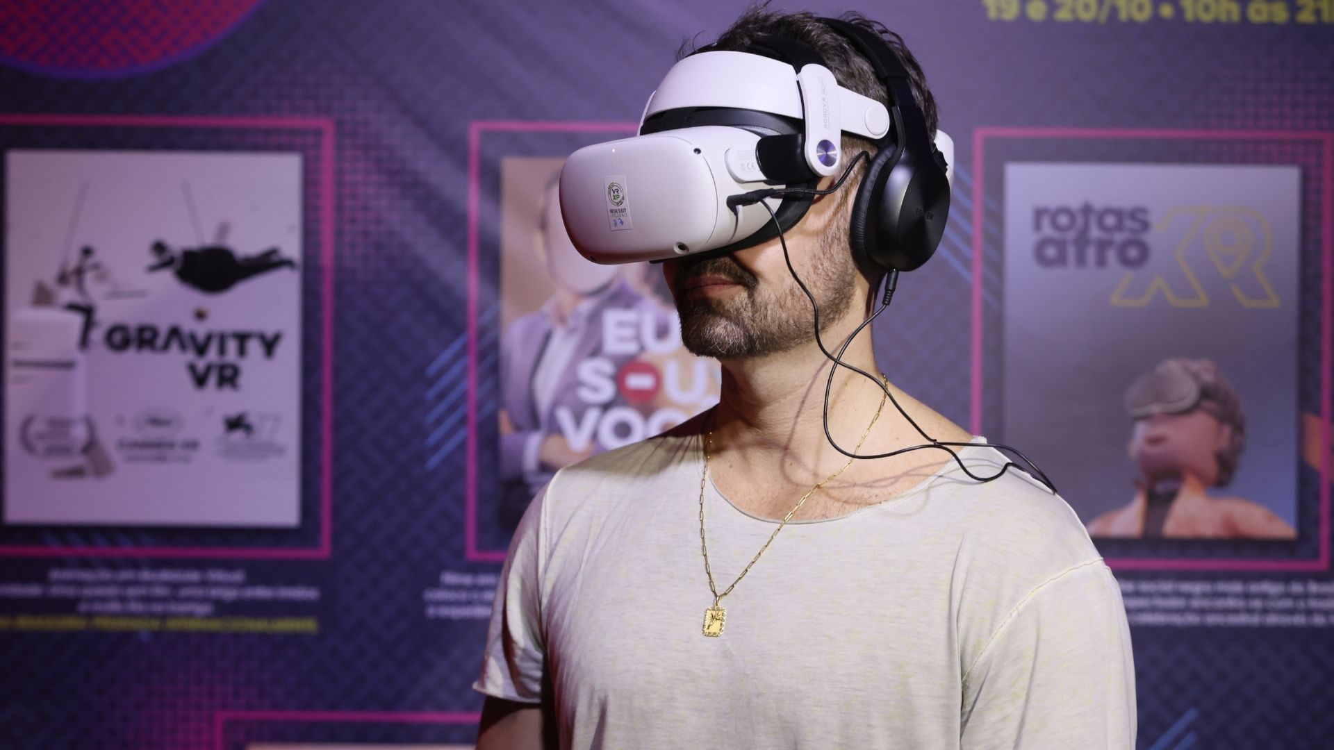 Realidade virtual e experiências imersivas são destaque no POW Festival | Créditos: Divulgação