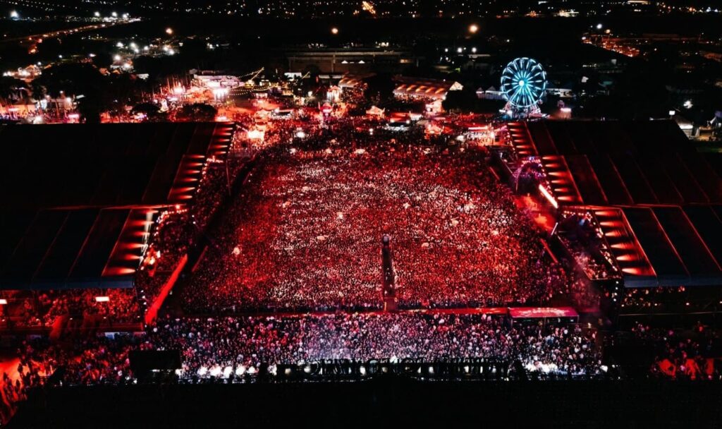 Ribeirão Rodeo Music 2025 | Crédito: Drone JC