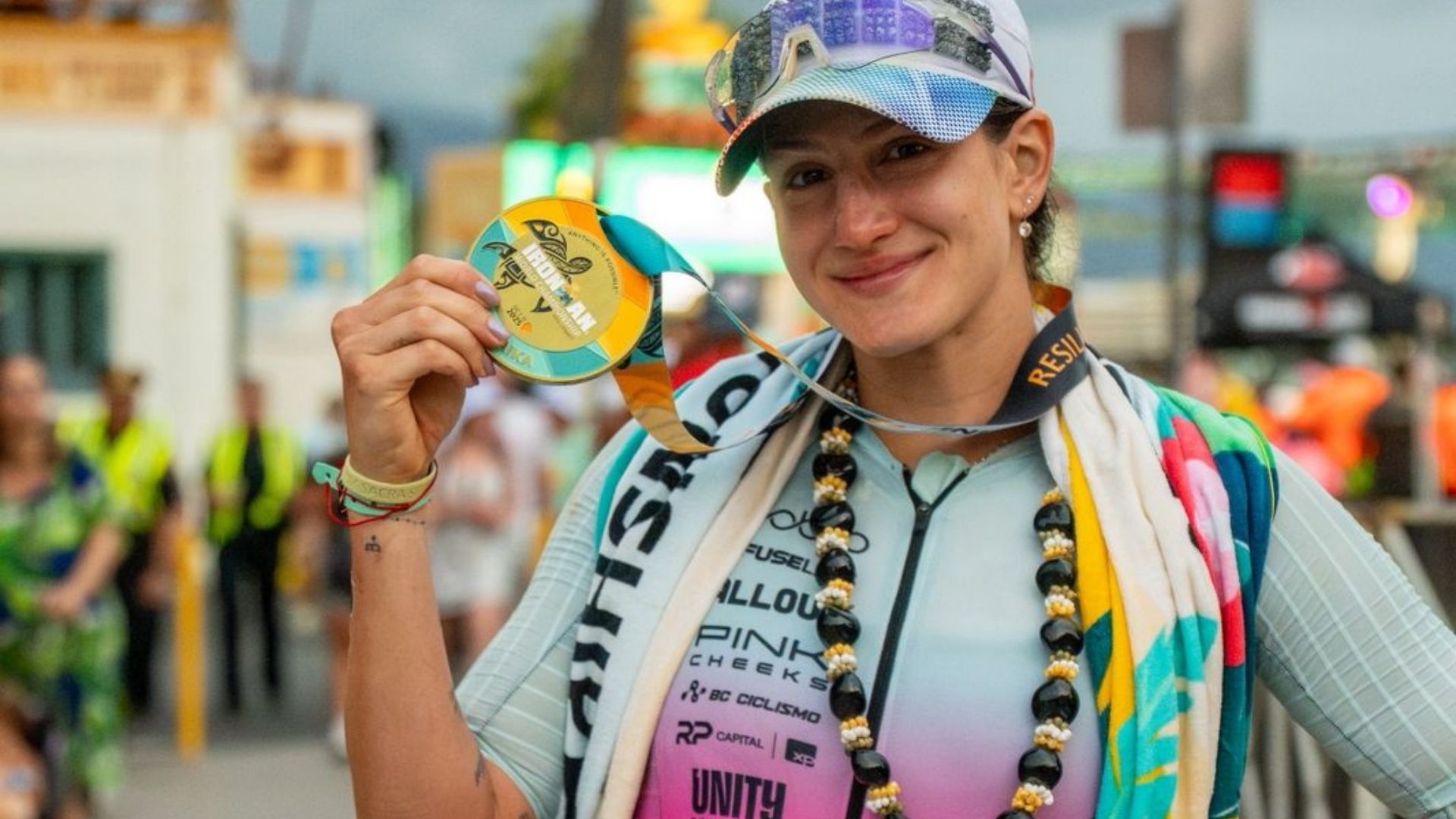 Triatleta de Ribeirão é vice-campeã mundial do Ironman no Havaí | Créditos: Arquivo pessoal