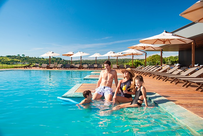 Clara Ibiúna Resort, do Grupo Clara Resort | Crédito: Divulgação