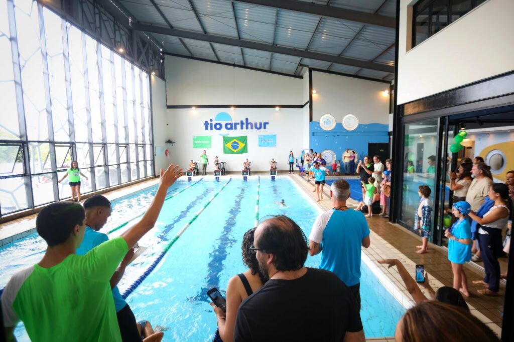 CompetiShow na academia Tio Arthur | Crédito: Rafael Cautella