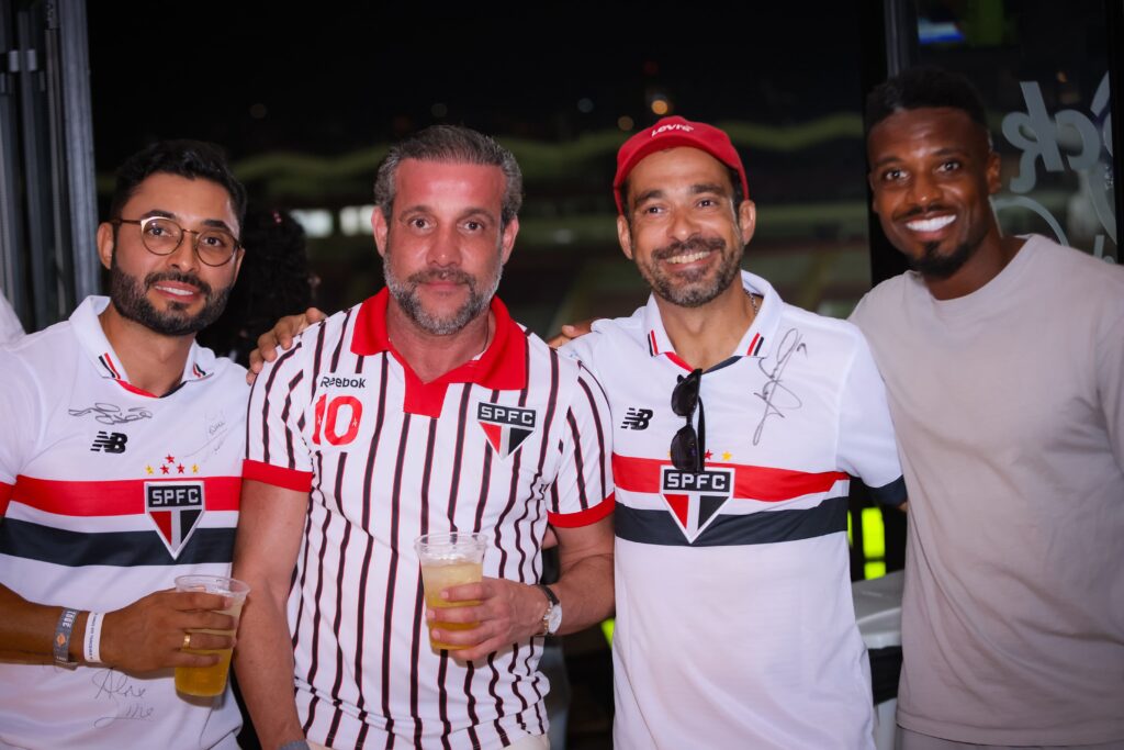 Festa exclusiva reúne ex-jogadores do São Paulo FC | Créditos: Rafael Cautella