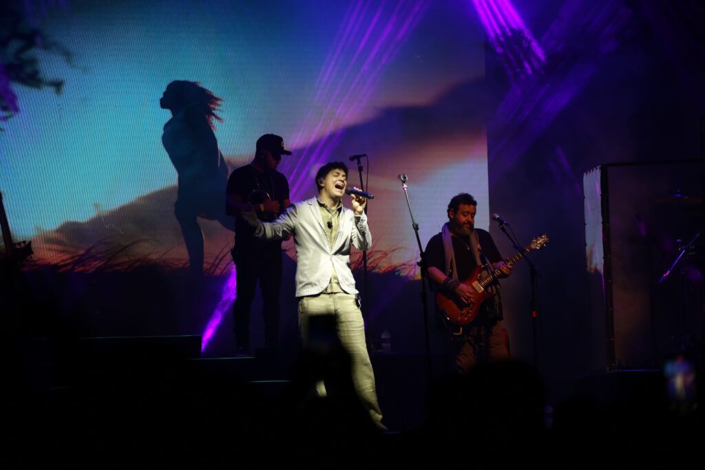 Jorge Vercillo no Multiplan Hall em 8-11-25 | Crédito: Rafael Cautella