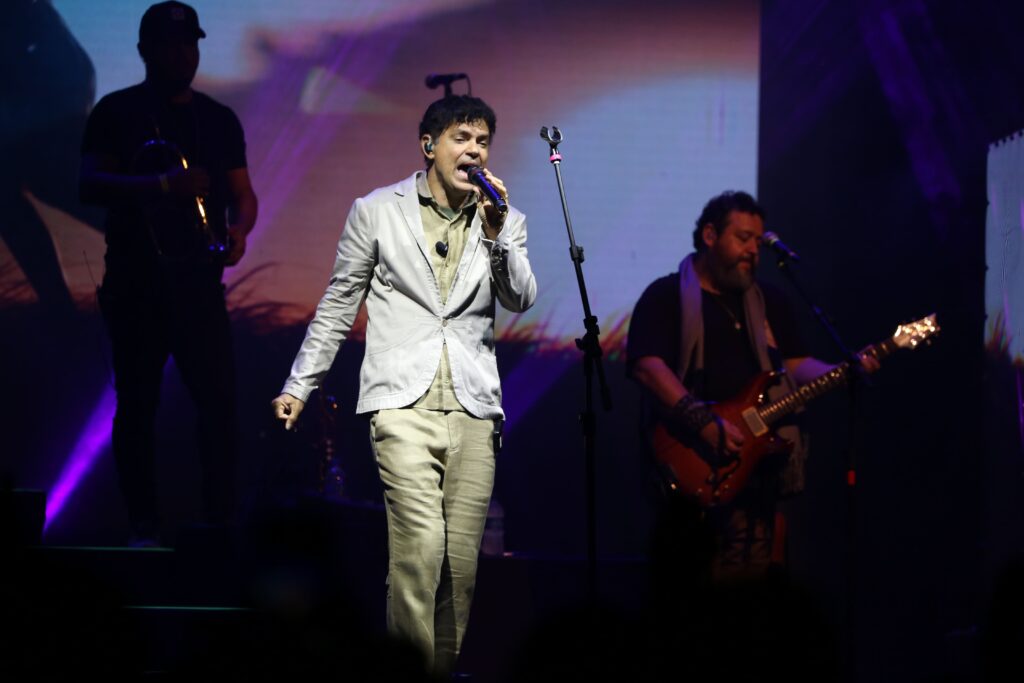 Jorge Vercillo no Multiplan Hall em 8-11-25 | Crédito: Rafael Cautella