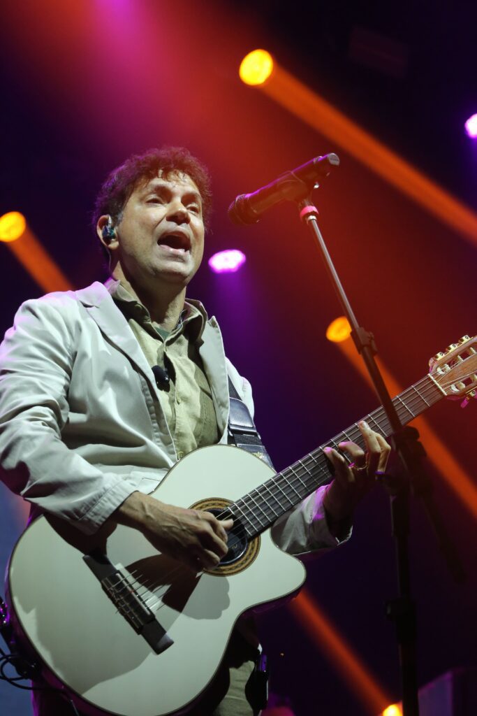 Jorge Vercillo no Multiplan Hall em 8-11-25 | Crédito: Rafael Cautella