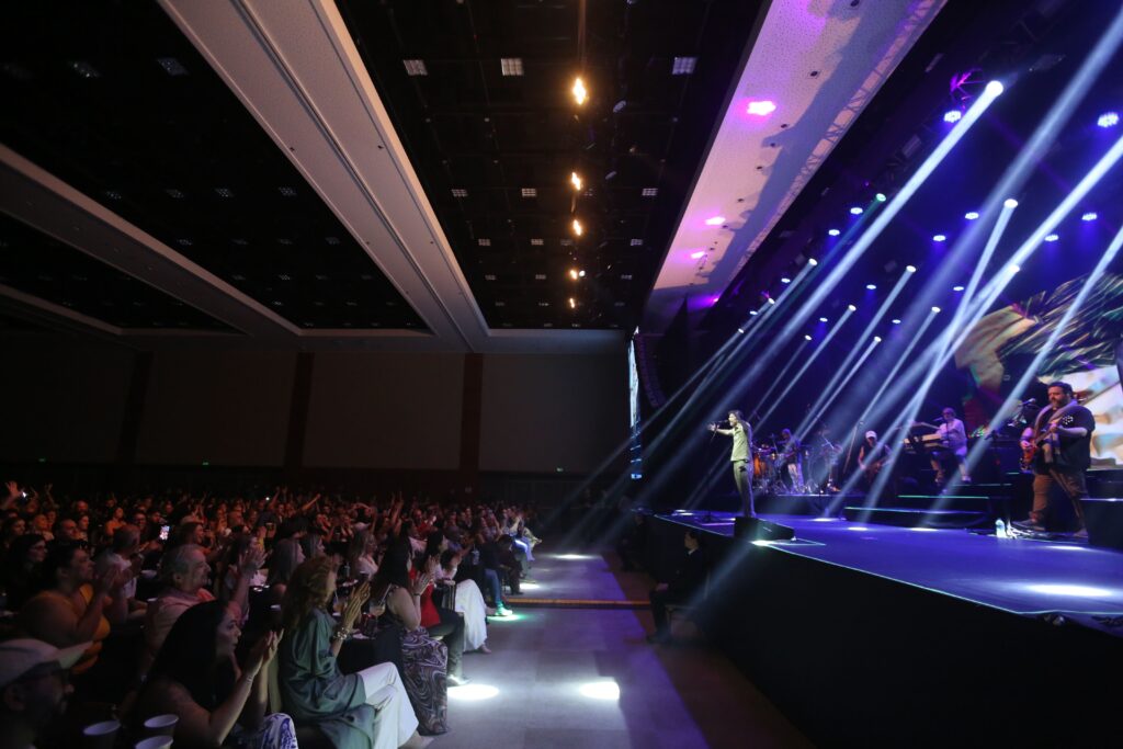 Jorge Vercillo no Multiplan Hall em 8-11-25 | Crédito: Rafael Cautella