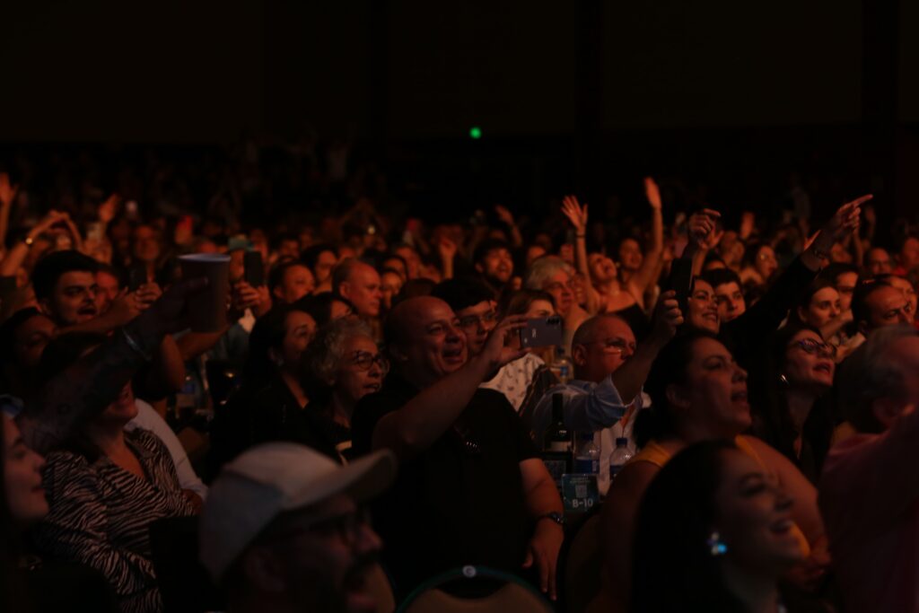 Jorge Vercillo no Multiplan Hall em 8-11-25 | Crédito: Rafael Cautella