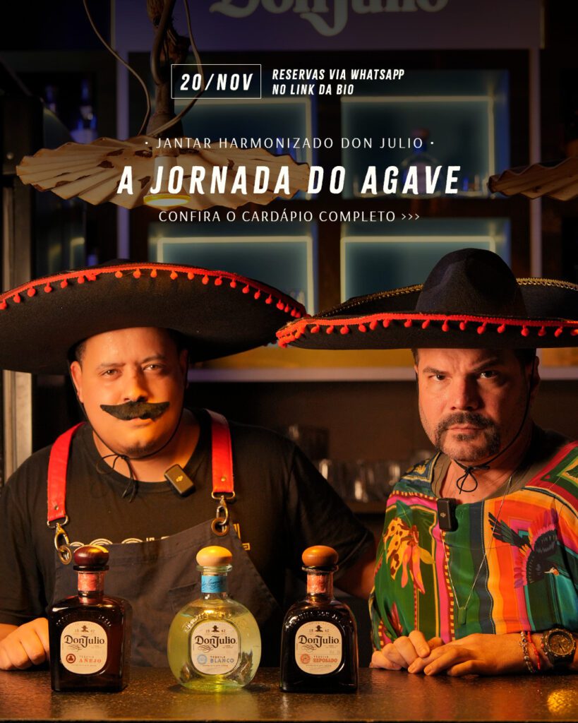 "A Jornada do Agave" no Mesa por João Rangel | Crédito: Divulgação no Instagram