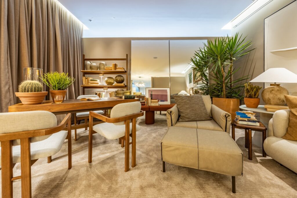 Ambiente "Sala Íntima" na Mostra UneRobusti | Crédito: Divulgação