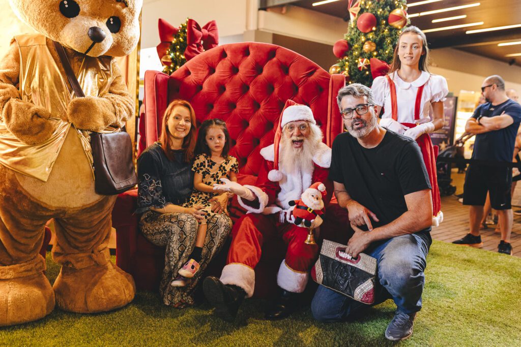Natal no Santa Maria Outlet | Crédito: Divulgação