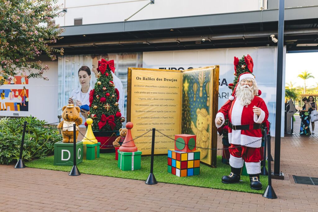 Natal imersivo no Santa Maria Outlet | Crédito: Divulgação