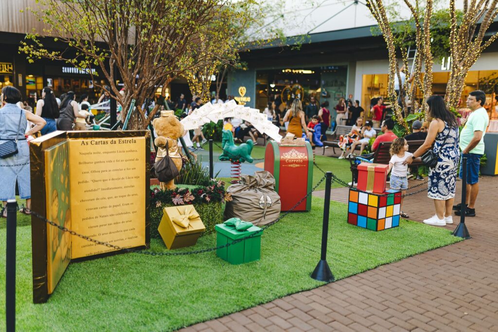 Natal imersivo no Santa Maria Outlet | Crédito: Divulgação