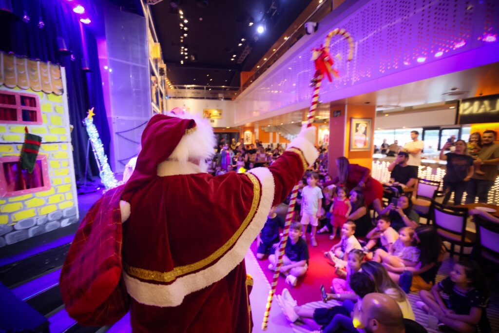 "O Natal dos Três Porquinhos" no Hard Rock 2025 | Crédito: Rafael Cautella