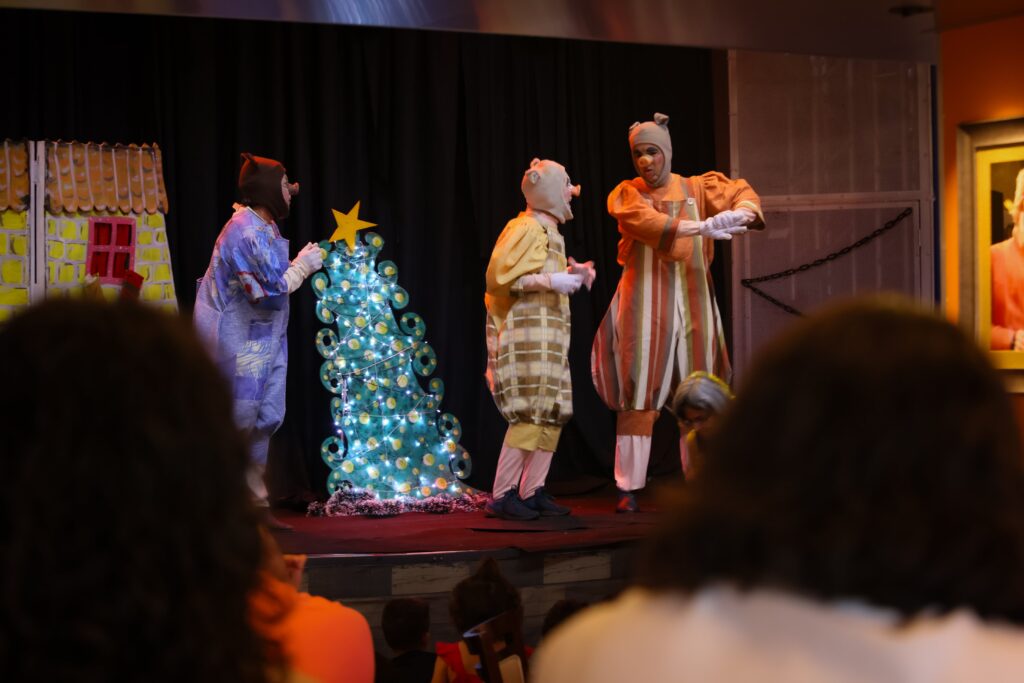 "O Natal dos Três Porquinhos" no Hard Rock 2025 | Crédito: Rafael Cautella