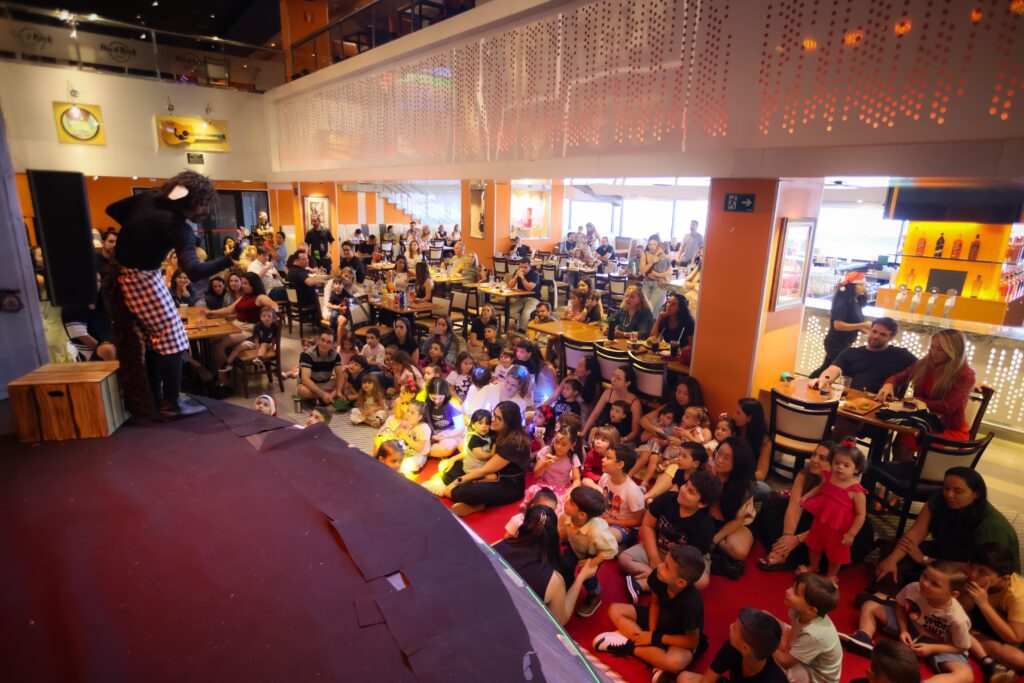 "O Natal dos Três Porquinhos" no Hard Rock 2025 | Crédito: Rafael Cautella