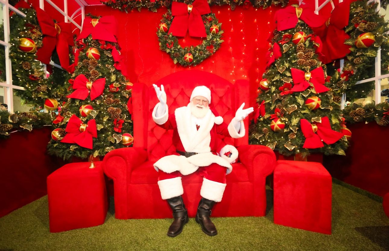 Papai Noel Multiplan | Foto Rafael Cautella