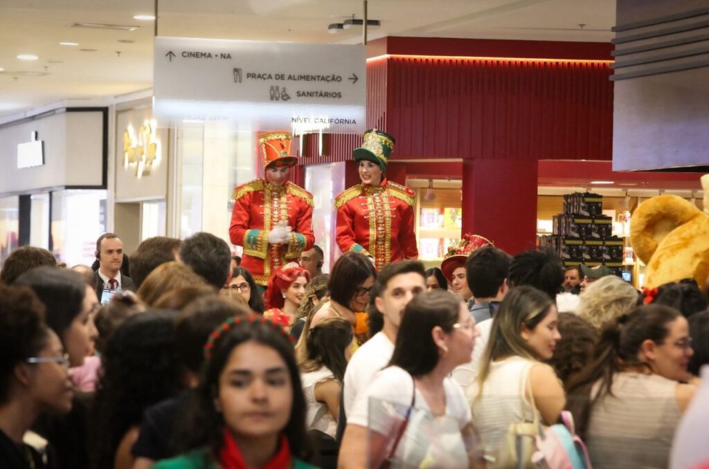 Papai Noel chega aos shopping da Multiplan | Foto Rafael Cautella