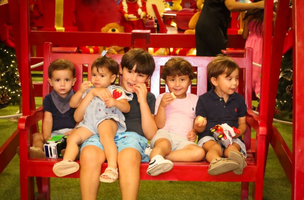 Papai Noel chega aos shopping da Multiplan | Foto Rafael Cautella