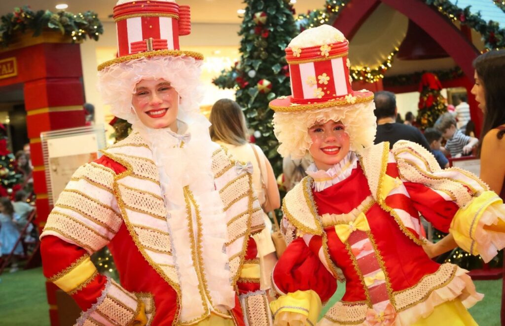 Papai Noel chega aos shopping da Multiplan | Foto Rafael Cautella