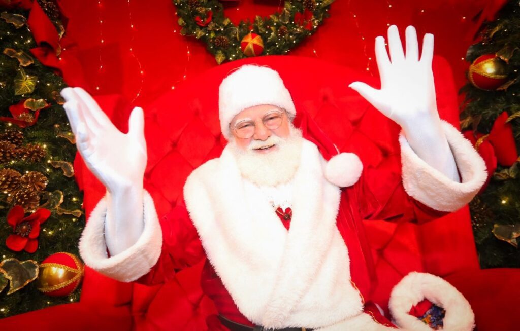 Papai Noel chega aos shopping da Multiplan | Foto Rafael Cautella