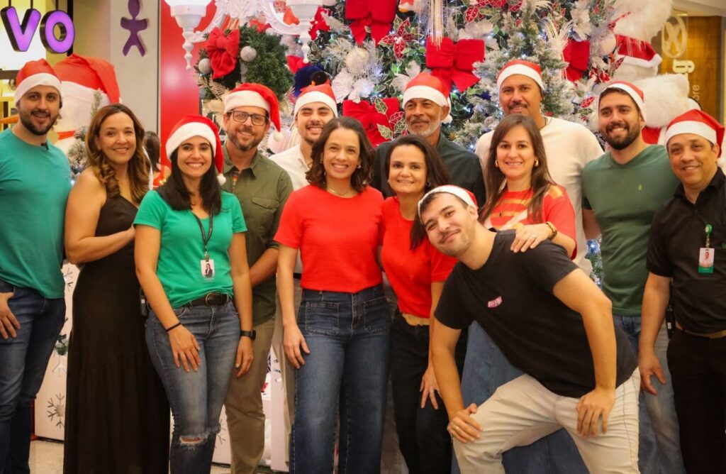 Papai Noel chega aos shopping da Multiplan | Foto Rafael Cautella