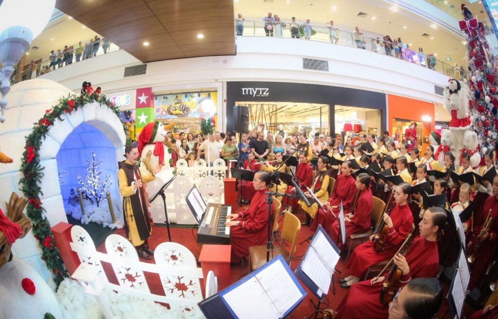 Papai Noel chega aos shopping da Multiplan | Foto Rafael Cautella