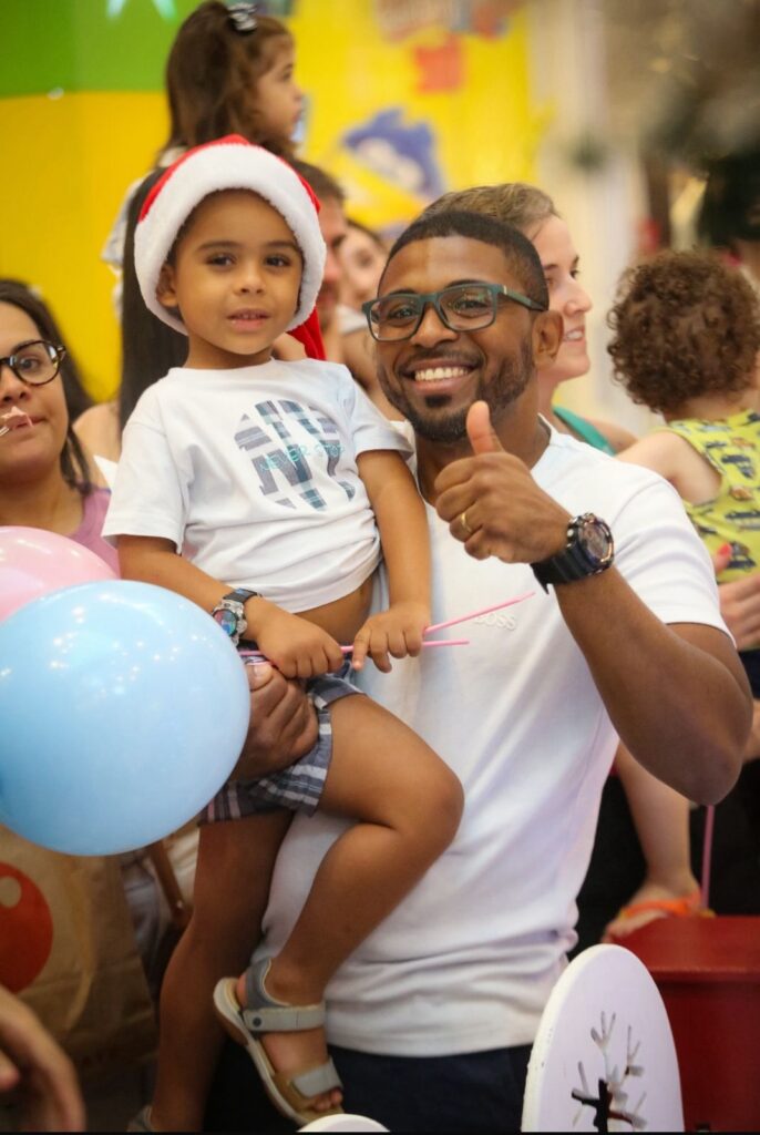 Papai Noel chega aos shopping da Multiplan | Foto Rafael Cautella