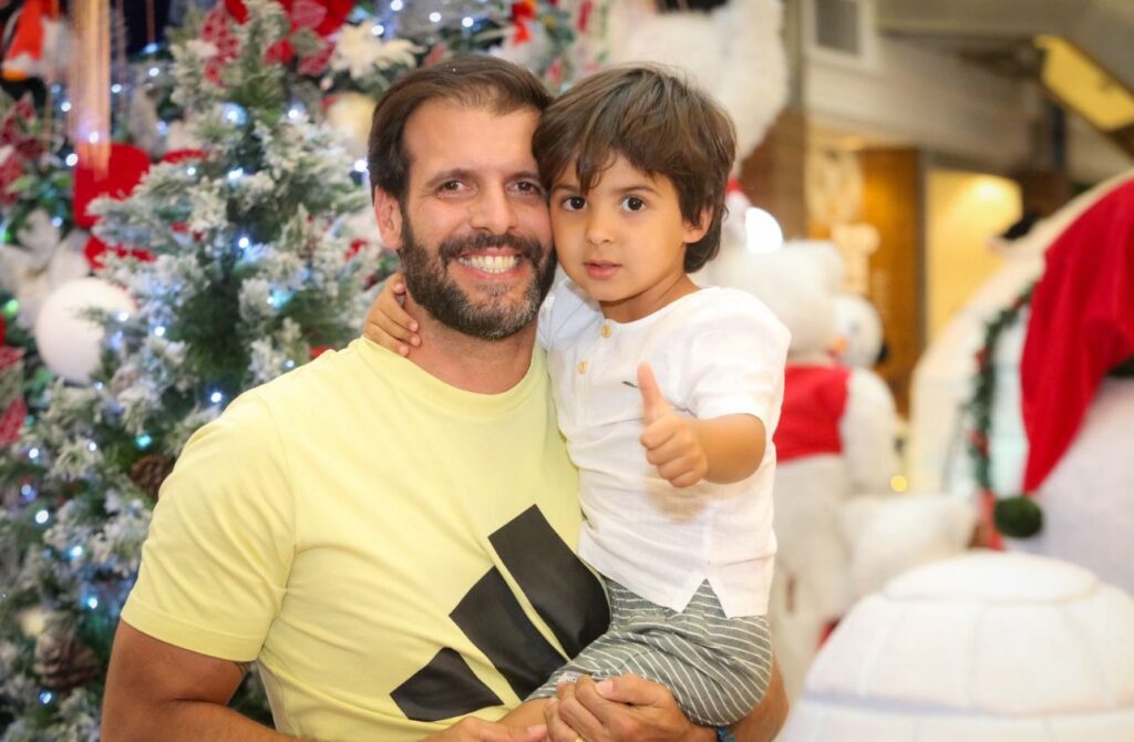 Papai Noel chega aos shopping da Multiplan | Foto Rafael Cautella
