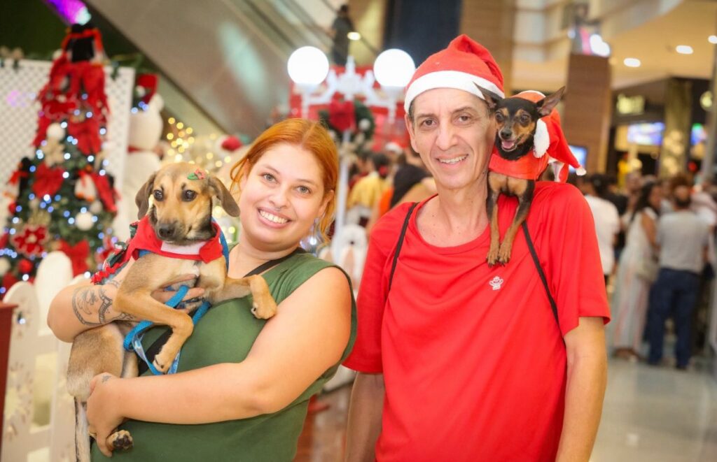 Papai Noel chega aos shopping da Multiplan | Foto Rafael Cautella