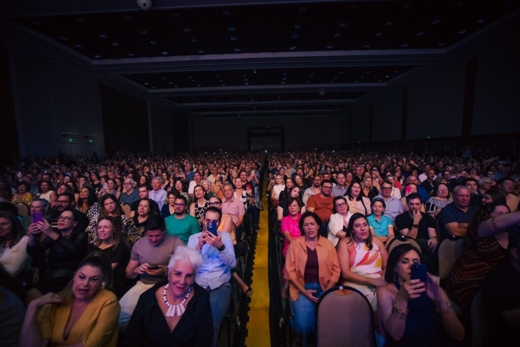 Show de Ney Matogrosso no Multiplan Hall | Crédito: Rafael Cautella