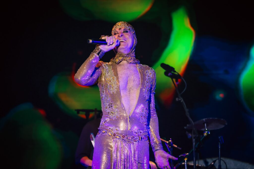 Ney Matogrosso no Multiplan Hall em 2025 | Crédito: Rafael Cautella