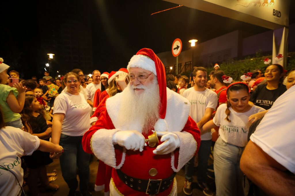 Temporada natalina no Iguatemi Ribeirão se inicia com chegada do Noel | Créditos: Rafael Cautella
