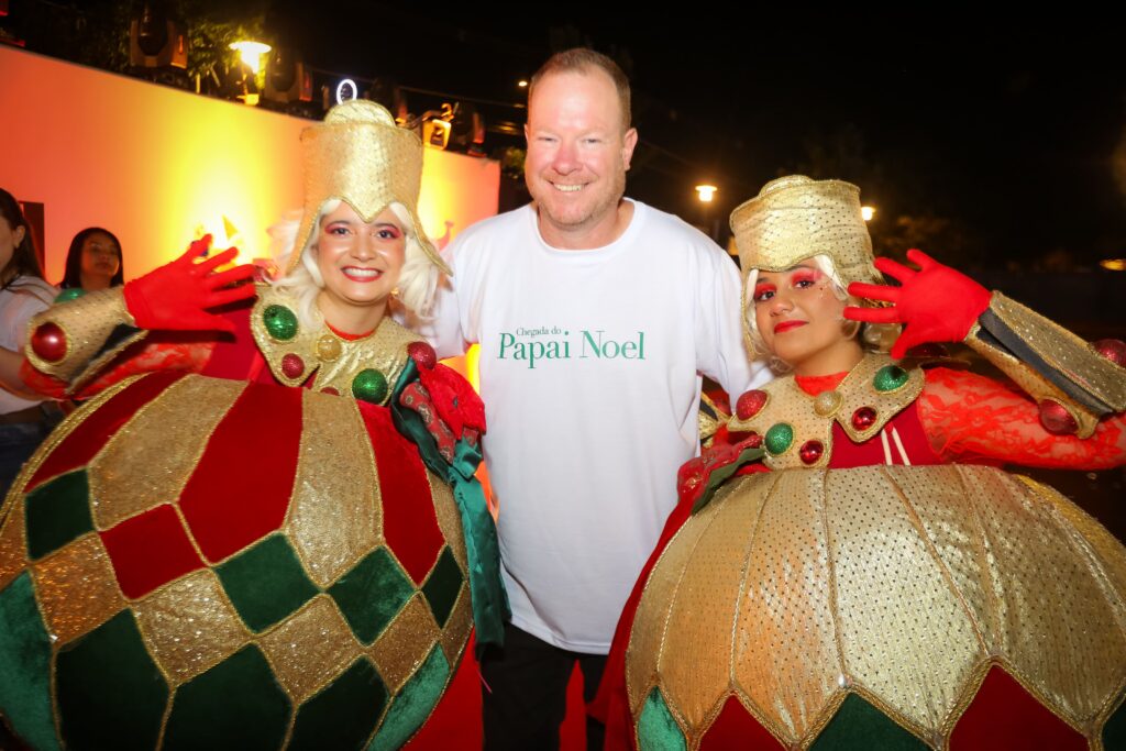 Temporada natalina no Iguatemi Ribeirão se inicia com chegada do Noel | Créditos: Rafael Cautella