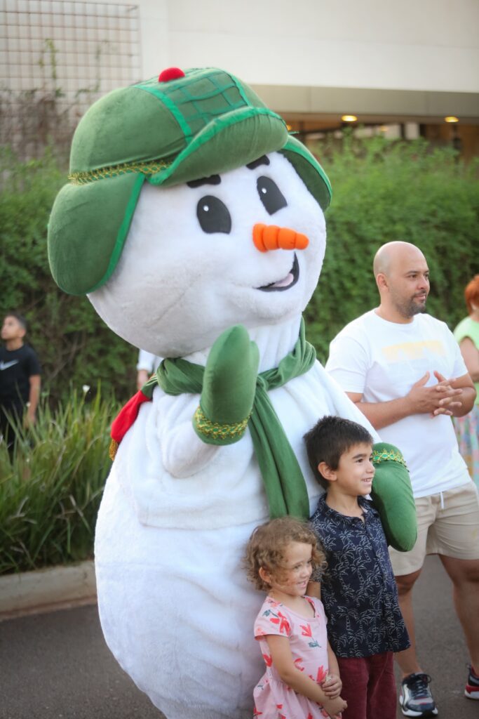 Temporada natalina no Iguatemi Ribeirão se inicia com chegada do Noel | Créditos: Rafael Cautella