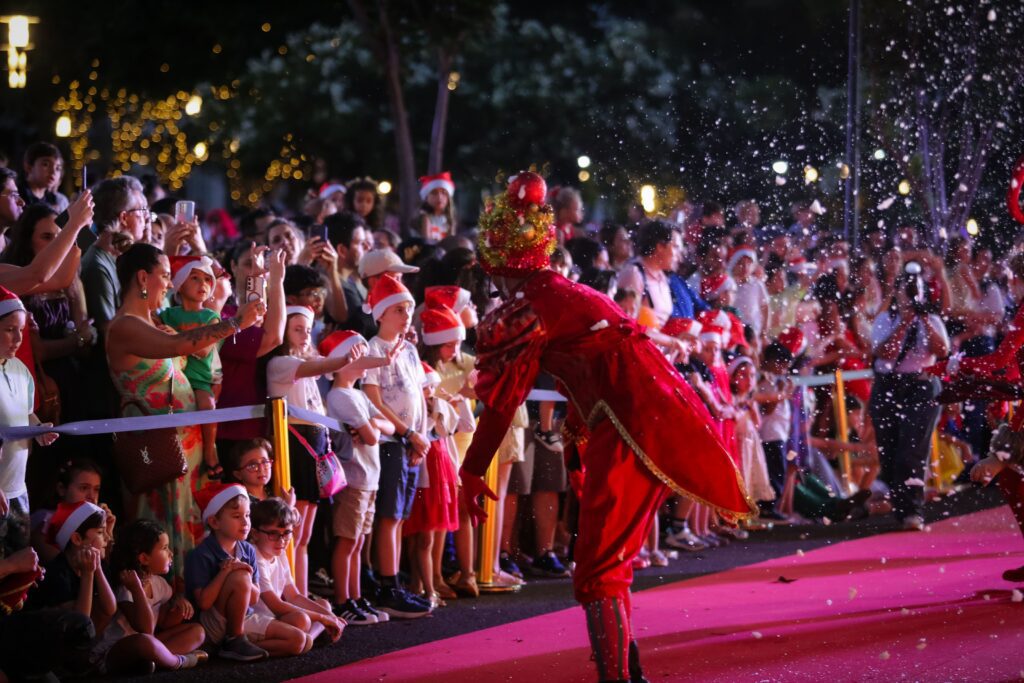 Temporada natalina no Iguatemi Ribeirão se inicia com chegada do Noel | Créditos: Rafael Cautella