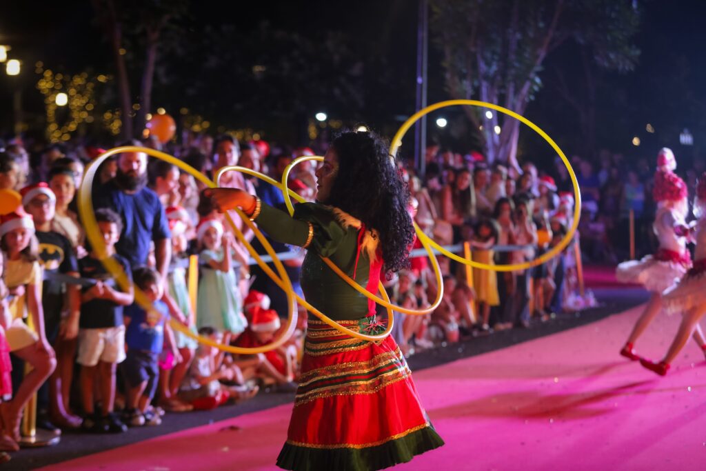 Temporada natalina no Iguatemi Ribeirão se inicia com chegada do Noel | Créditos: Rafael Cautella