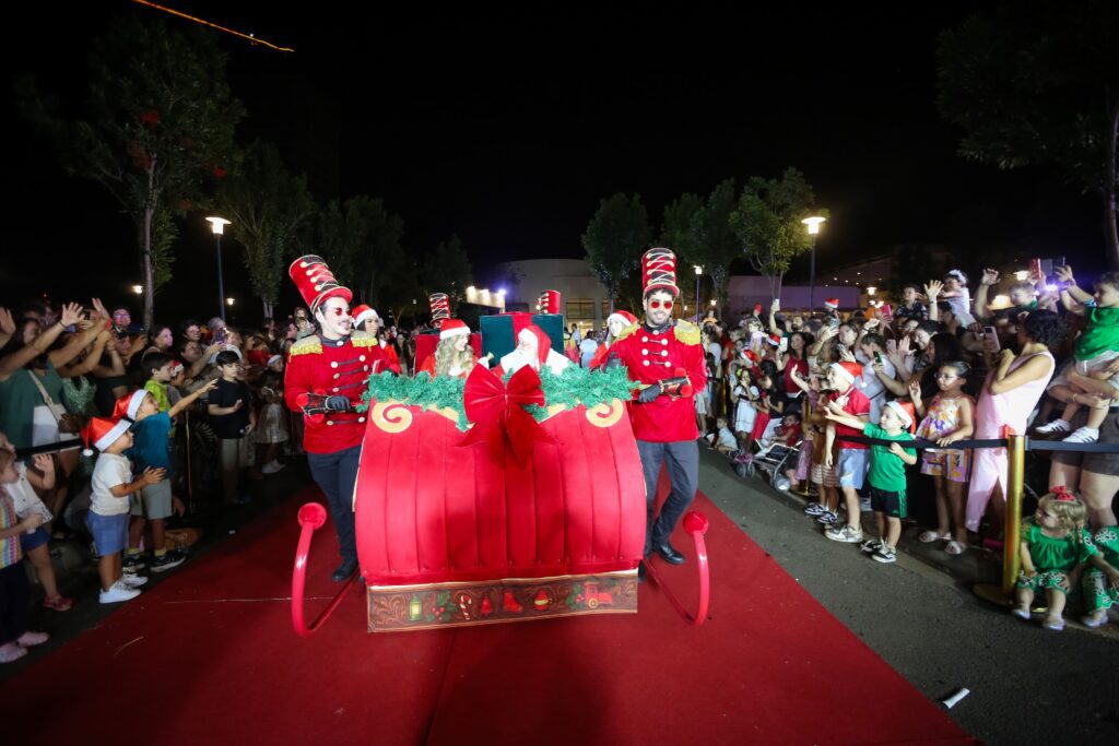 Temporada natalina no Iguatemi Ribeirão se inicia com chegada do Noel | Créditos: Rafael Cautella