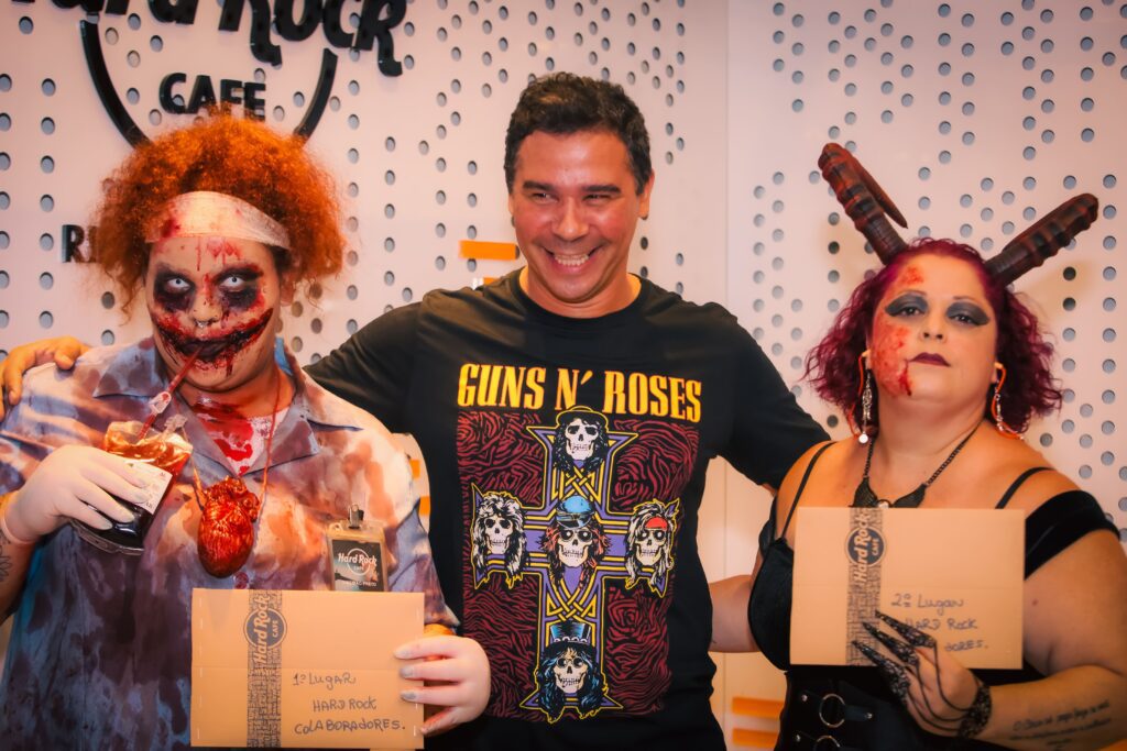 Tributo ao Metallica coloca Hard Rock Cafe® Ribeirão no clima do Halloween | Créditos: Rafael Cautella