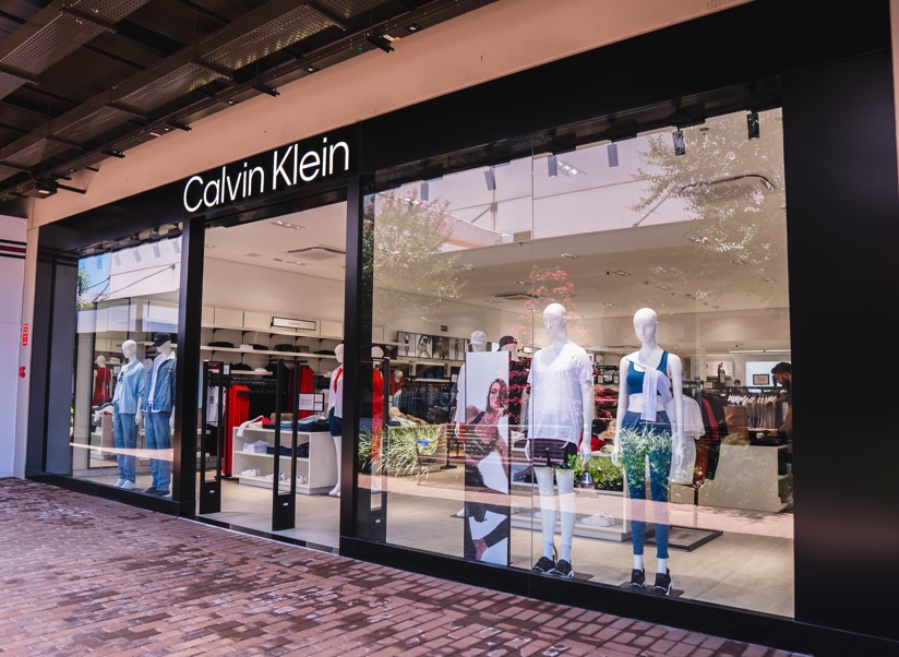 Loja da Calvin Klein no Santa Maria Outlet | Crédito: Divulgação