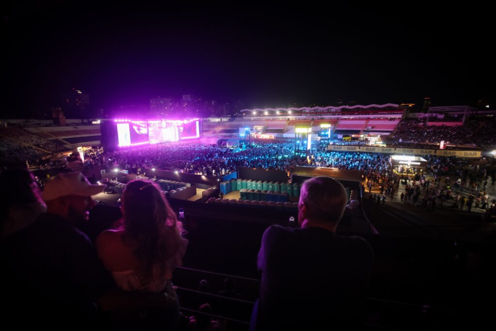 Camarote Hard Rock no Jorge & Mateus 2025 | Crédito: Rafael Cautella