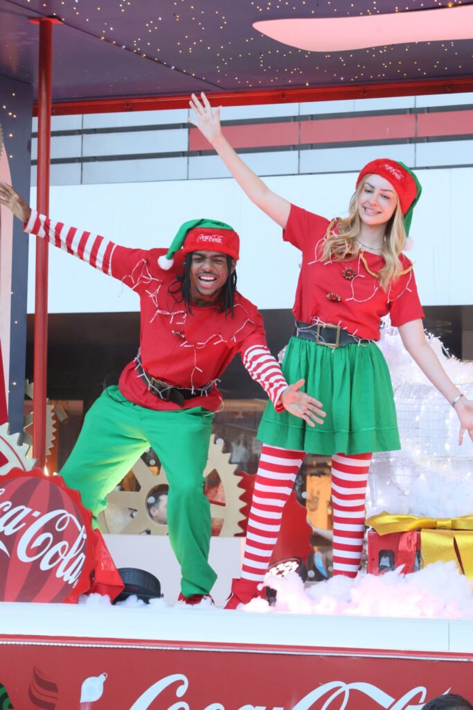 Carreta de Natal Coca-Cola 2025 no Hard Rock | Crédito: Rafael Cautella
