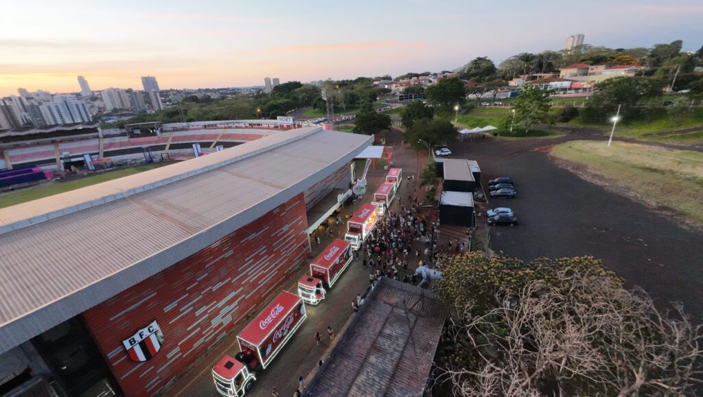 Carreta de Natal Coca-Cola 2025 no Hard Rock | Crédito: Rafael Cautella