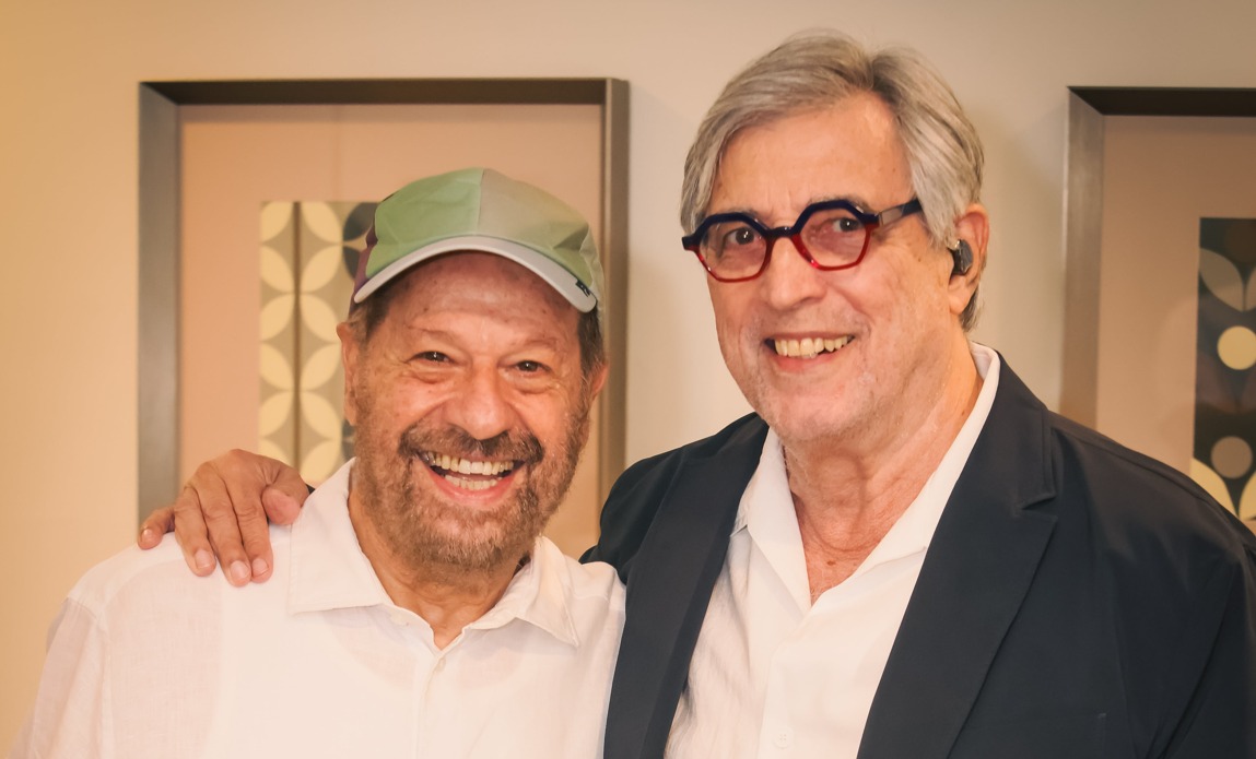 João Bosco e Ivan Lins | Crédito: Rafael Cautella