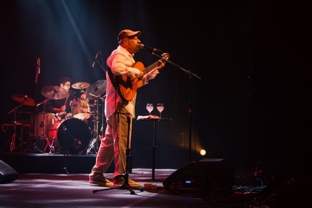 João Bosco no Multiplan Hall em 20-12-25 | Crédito: Rafael Cautella