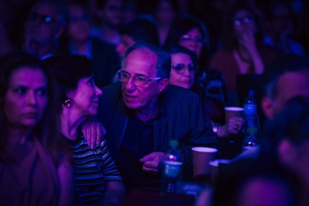 João Bosco e Ivan Lins no Multiplan Hall em 20-12-25 | Crédito: Rafael Cautella